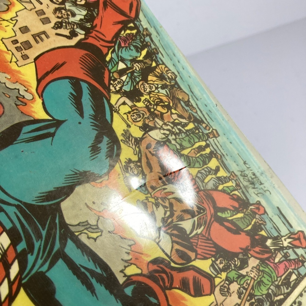Vintage Captain America Comic Book Binder Mead Marvel Comics 1970s Rare - Picture 3 of 16